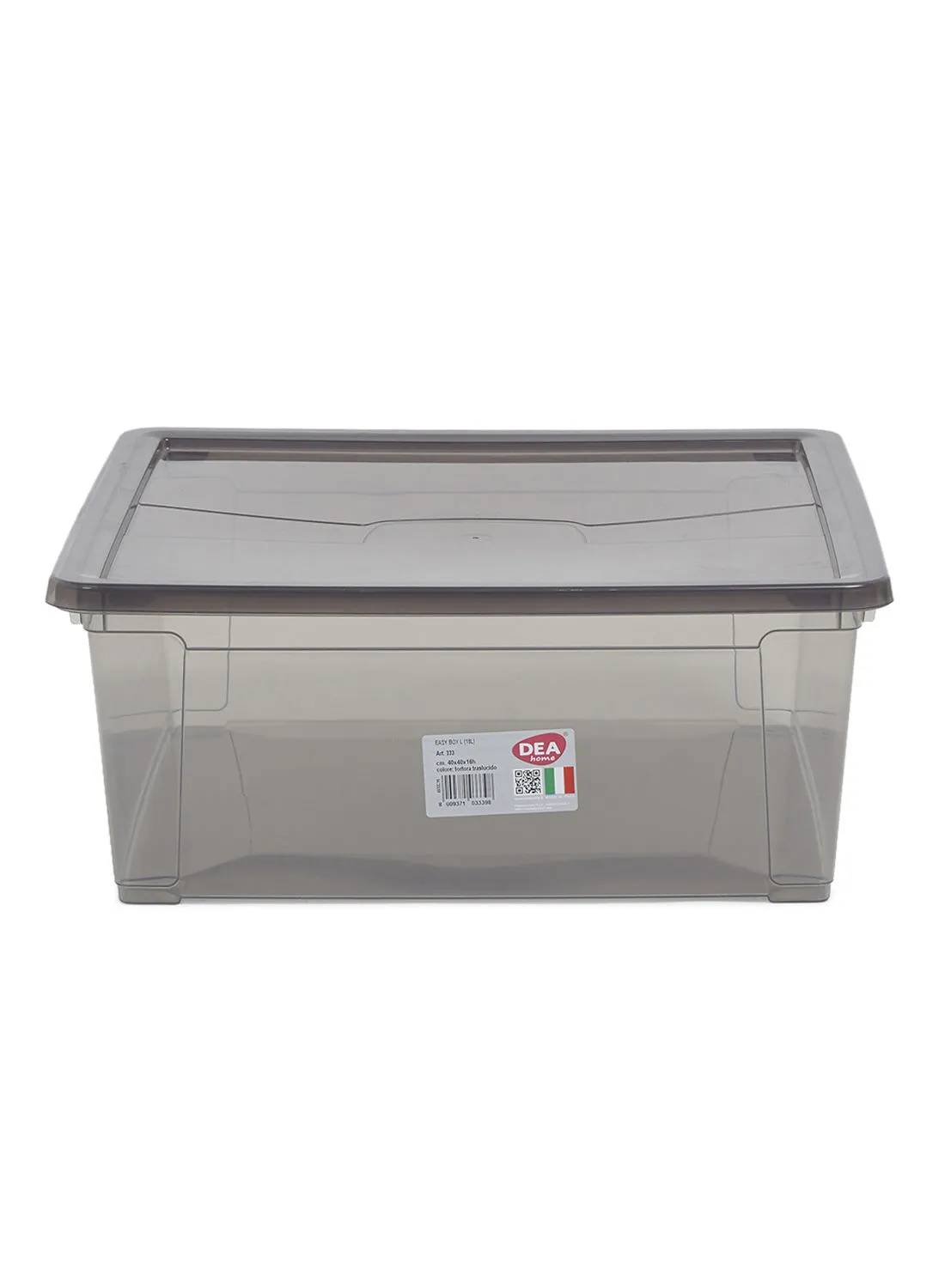 DEA HOME Easy Storage Box Warm Grey 18Liters