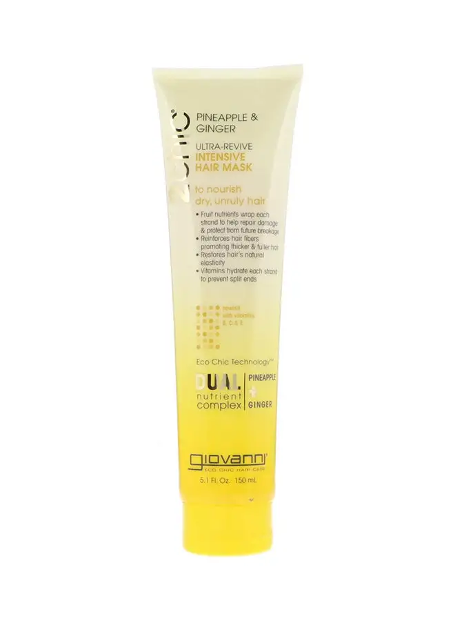 Giovanni 2Chic Ultra-Revive Intensive Hair Mask With Pineapple And Ginger 150ml