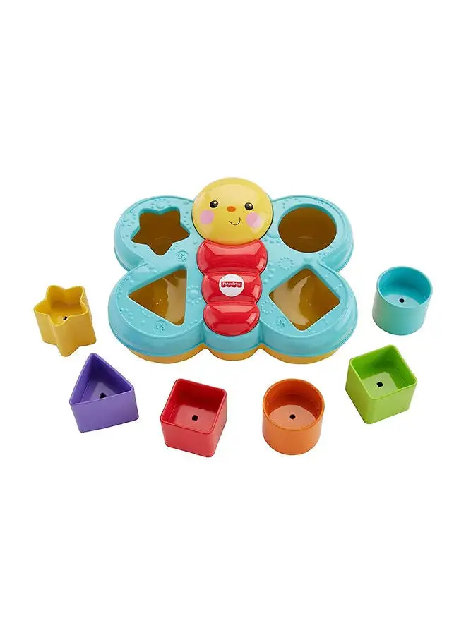 Fisher-Price Butterfly Shape Sorter Play Toy