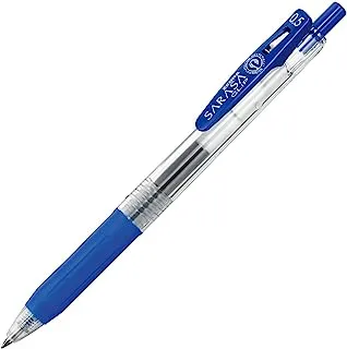 Zebra Sarasa Clip 0.5 mm Gel Ink Rollerball Pen, Blue