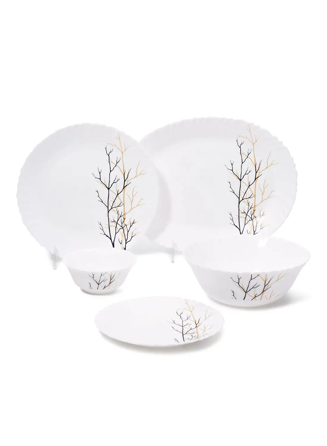 LAP 20-Piece Dinner Set White Standard