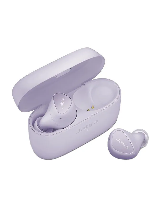 Jabra Elite 4 True Wireless Earbuds Active Noise Cancelling Headphones Discreet And Comfortable Bluetooth Earphones With Spotify Tap Playback Google Fast Microsoft Swift Pair Lilac