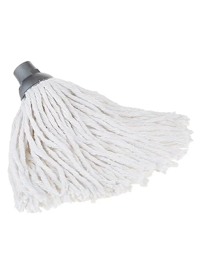 Vileda Classic Cotton Floor Mop Refill,  Super Absorbent, Cost-Effective, White, 10 X 6 X 35 CM white