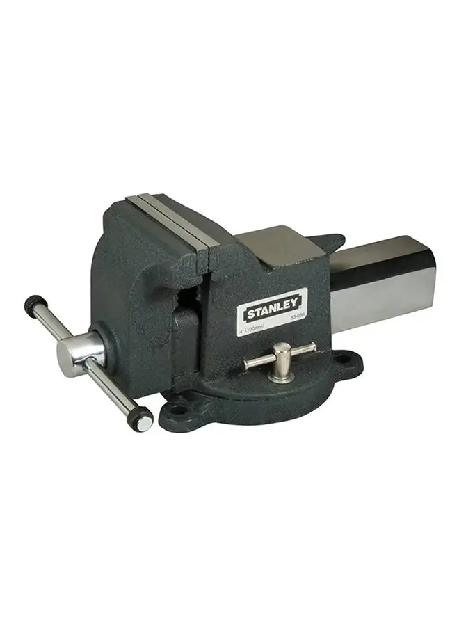 Stanley Heavy Duty Bench Vice Silver/Black