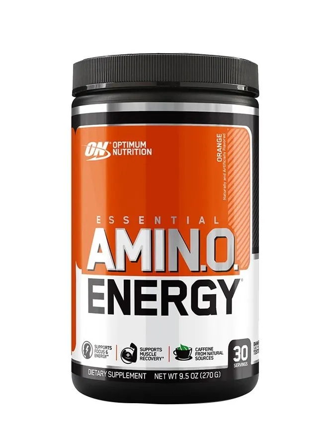 Optimum Nutrition Essential Amino Energy 270g, 30 Servings Orange