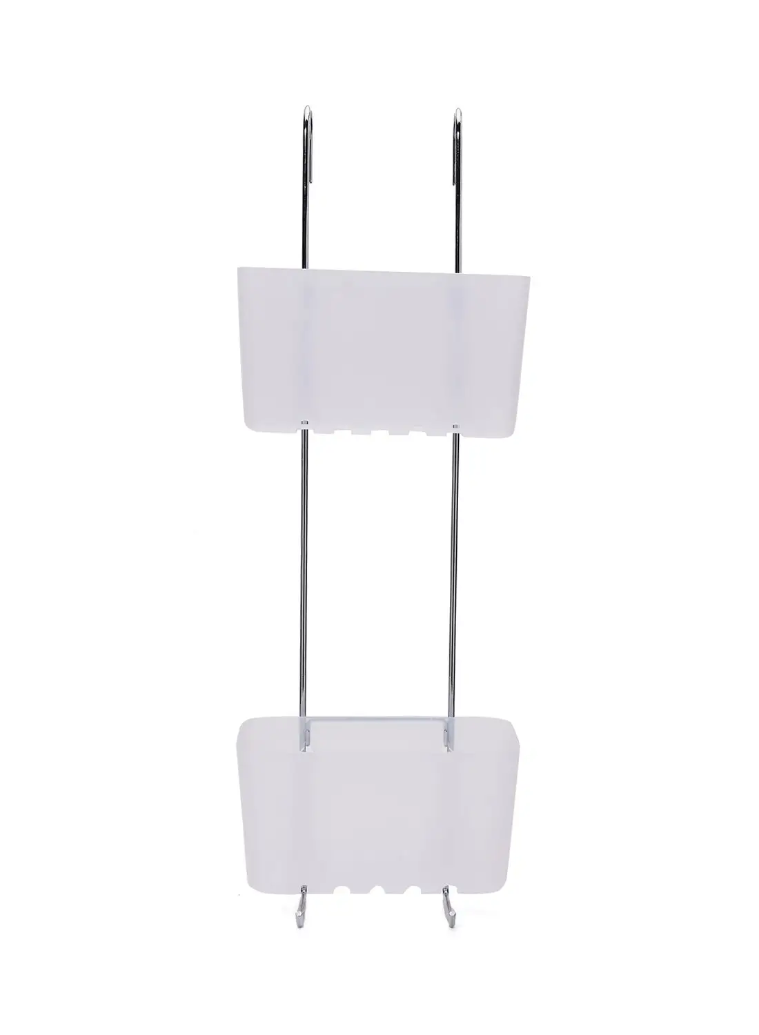 TATAY Glace Shower Caddy White 200x590x130mm