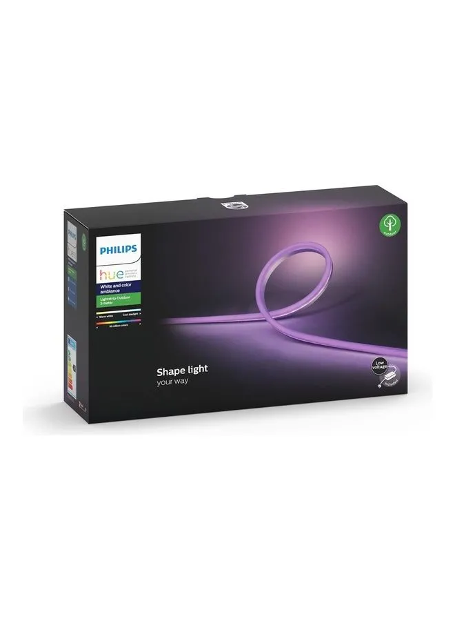 Philips Hue Outdoor Lightstrip 5m Multicolour 9.6 x 21 x 38.2cm