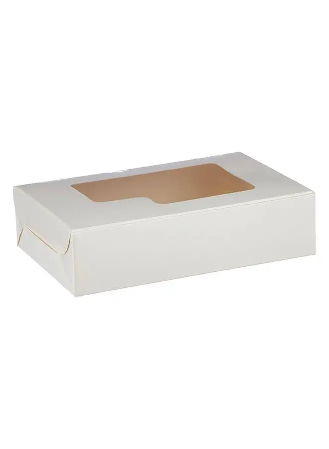 Hotpack Hotpack | Sweet Box Coated With Window 15X10Cm - 5 Pieces