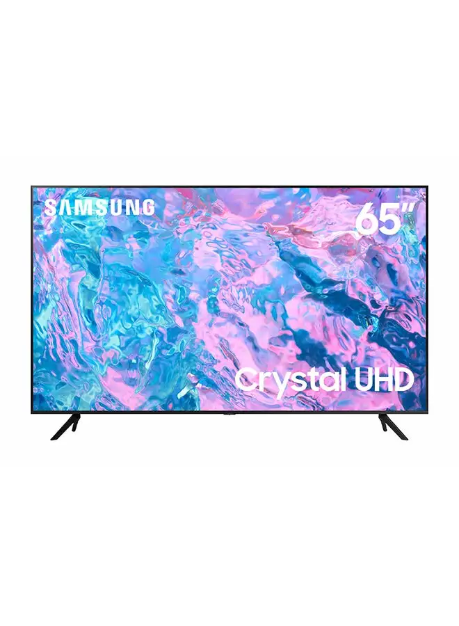 Samsung 65 Inch Crystal UHD 4K Smart TV 2023 65CU7000 UA65CU7000UXZN Black