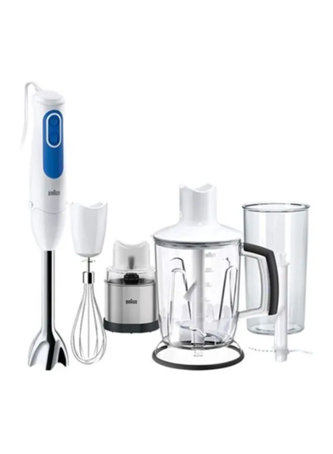 BRAUN 2-Speed Multiquick 3 Hand Blender Set MQ3048 White/Blue