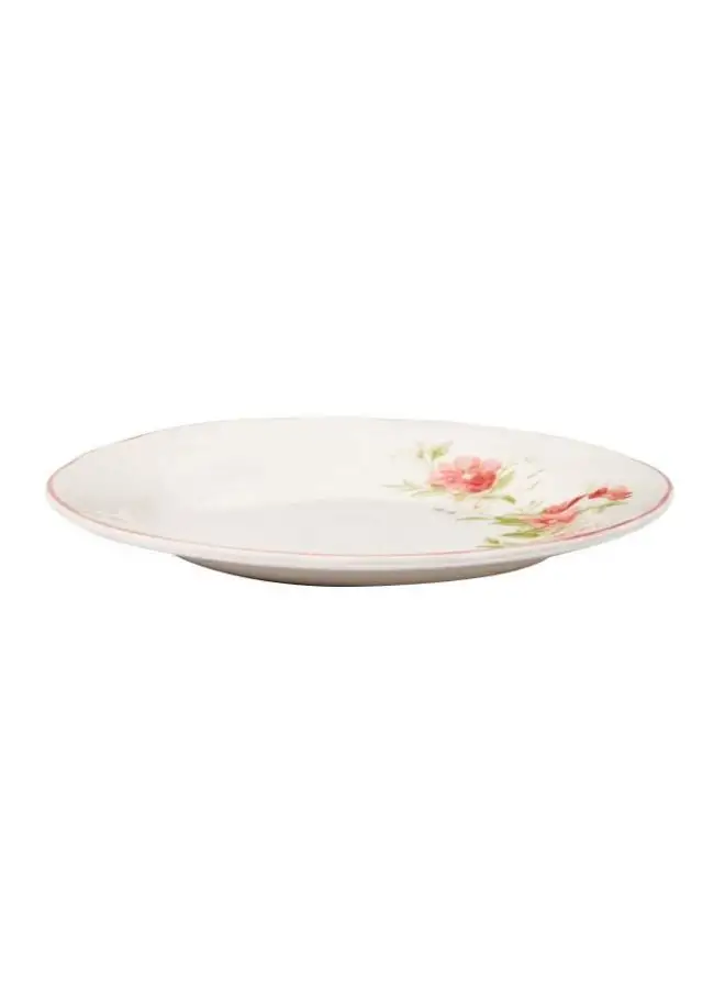 Claytan Wild Rose Salad Plate White 21cm