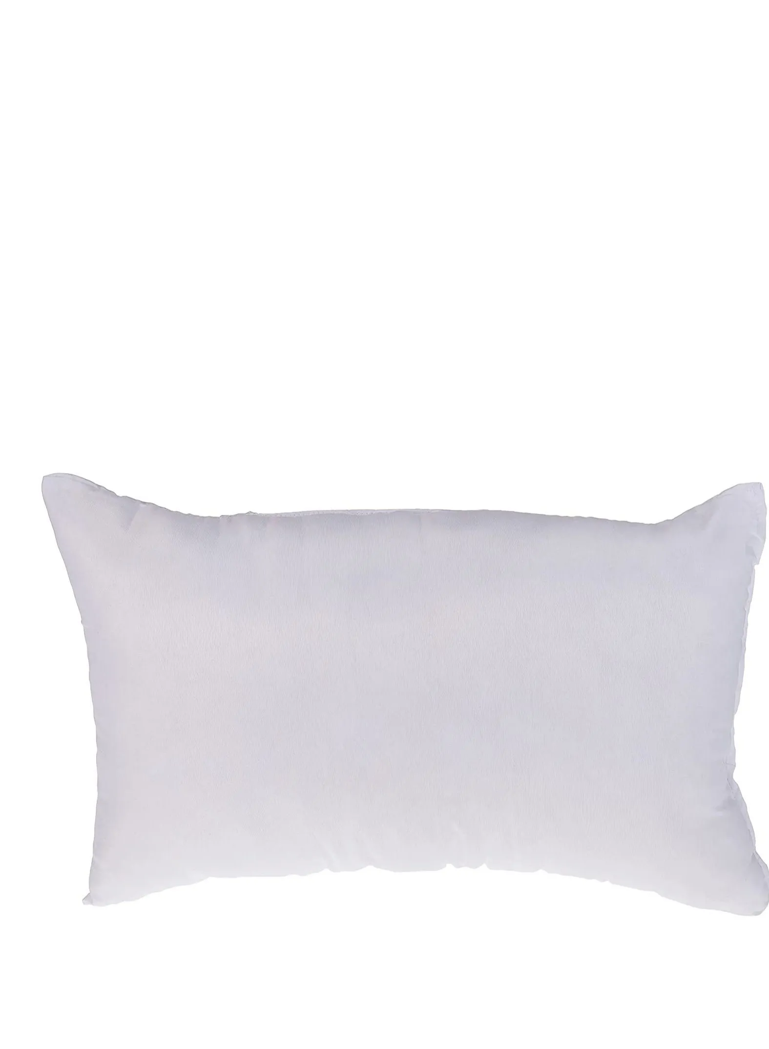 Maestro Maestro Luxury Cushion Filler 100% Cotton Downproof outer fabric 400 grams with Microfiber filling with Single Cord Piping, Size: 30 x 50, White