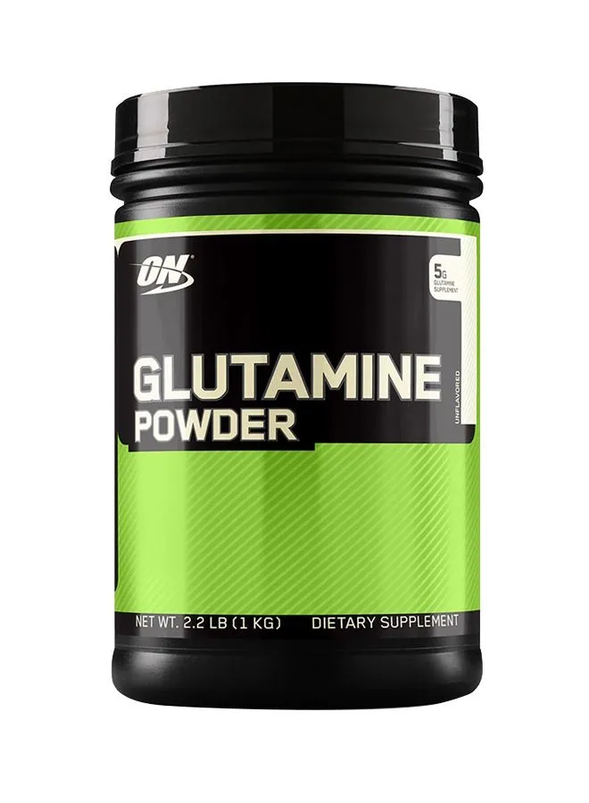 Optimum Nutrition Glutamine Muscle Recovery Powder - Unflavoured, 1 KG(2.2 LB)