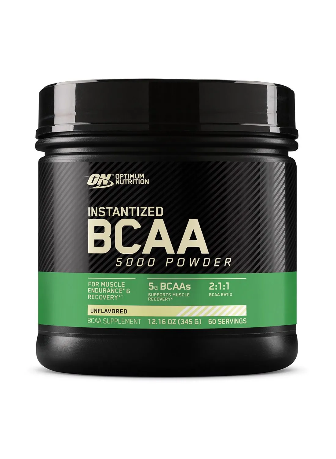 Optimum Nutrition Instantized BCAA Powder, Unflavored,  Branched Chain Essential Amino Acids Powder, 345 Grams, 60 Servings