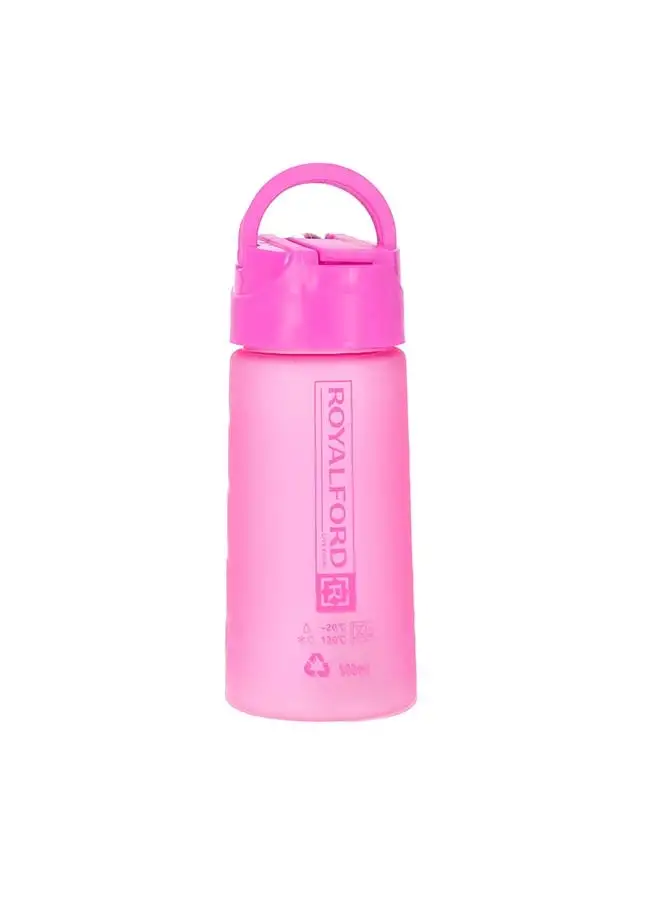 Royalford Water Bottle Pink 500ml