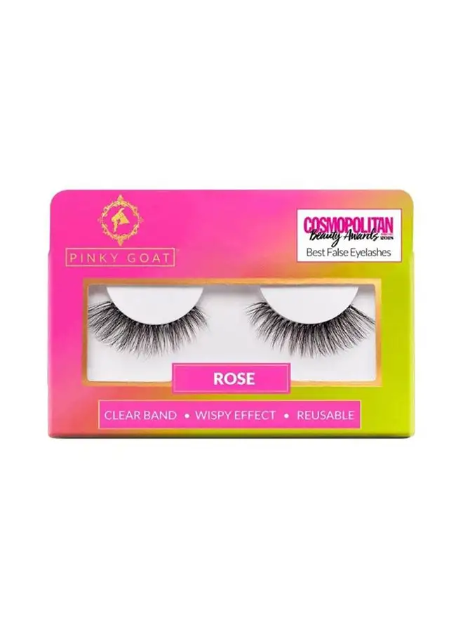 PINKY GOAT Lash Neon Collection Black- Rose