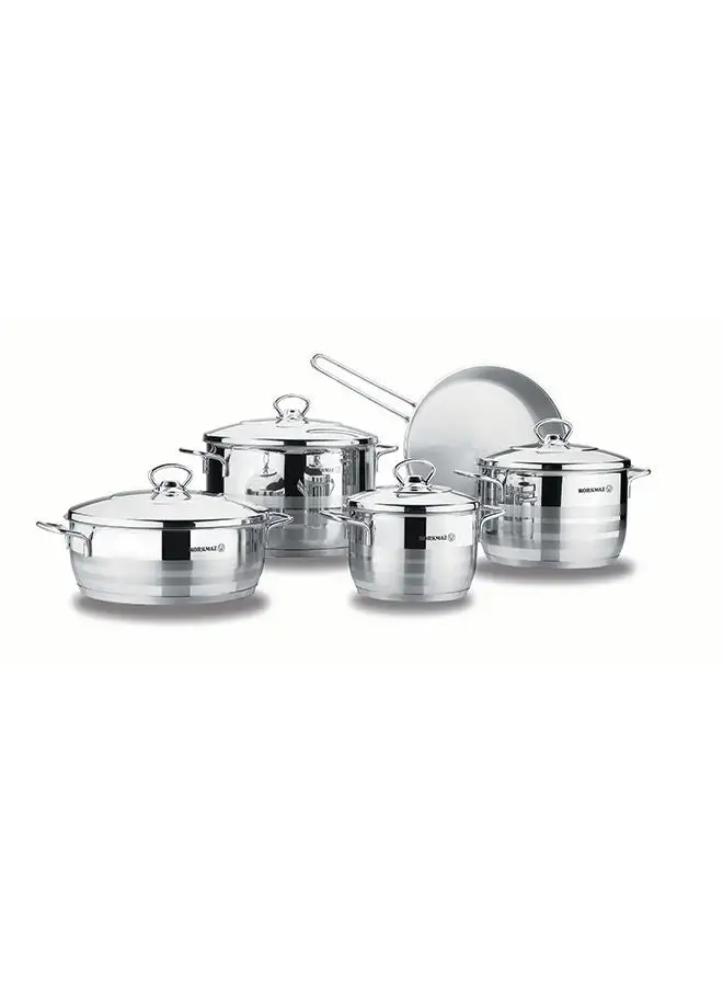 Korkmaz Astra Extra 9 pcs. Cookware Set