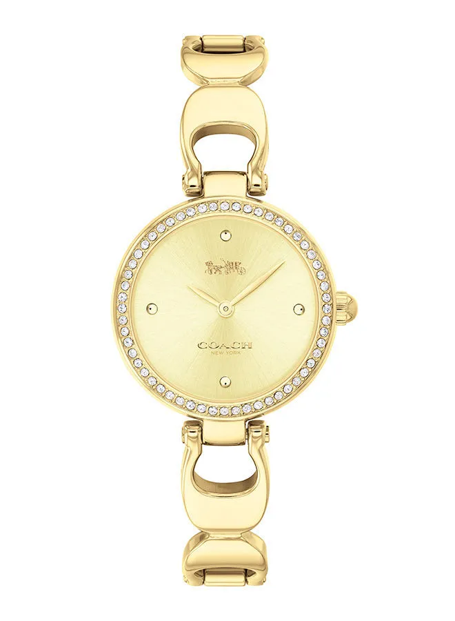 COACH Women's Analog Round Stainless Steel Wrist Watch 14503171 - 26 mm