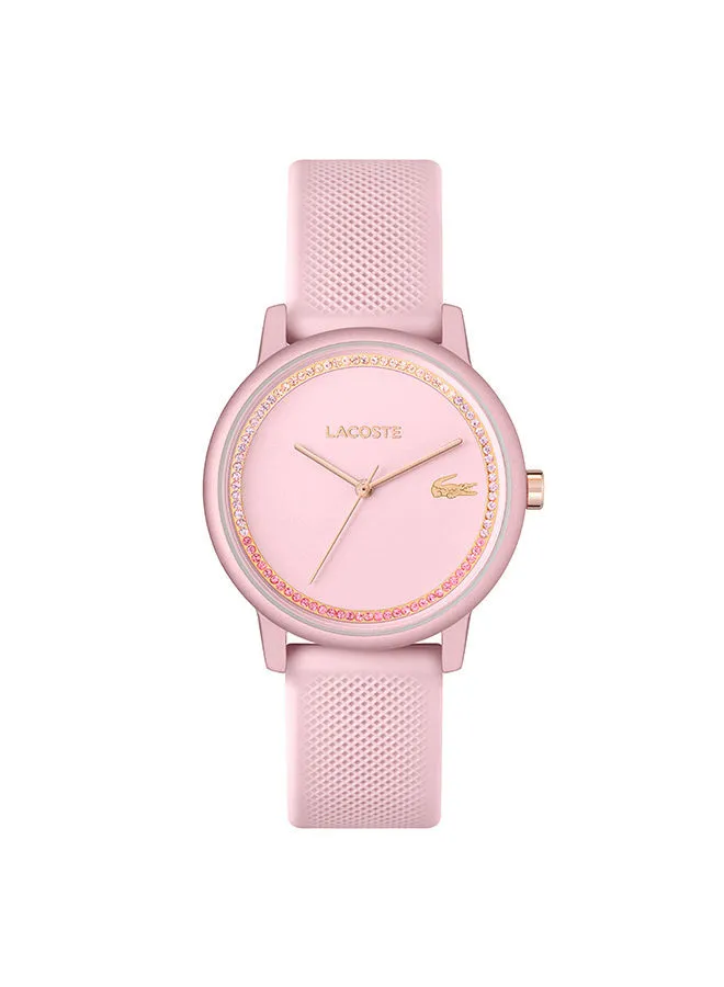 LACOSTE Women Analog Round Shape Silicone Wrist Watch 36 mm