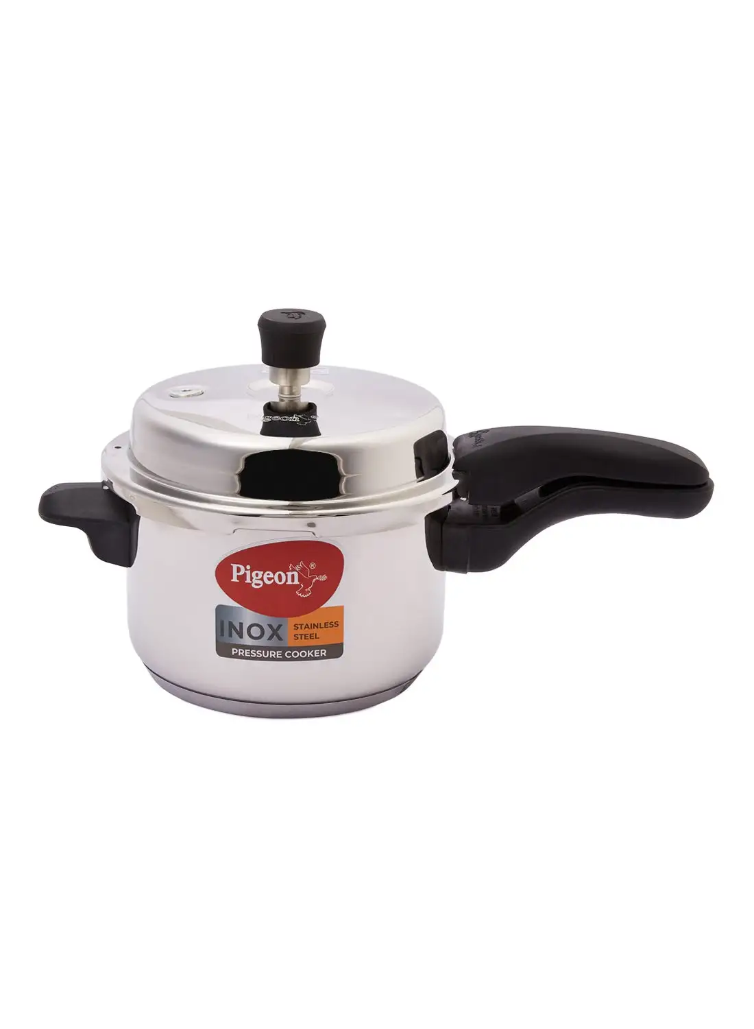 PEG Stainless Steel Pressure Cooker Silver/Black