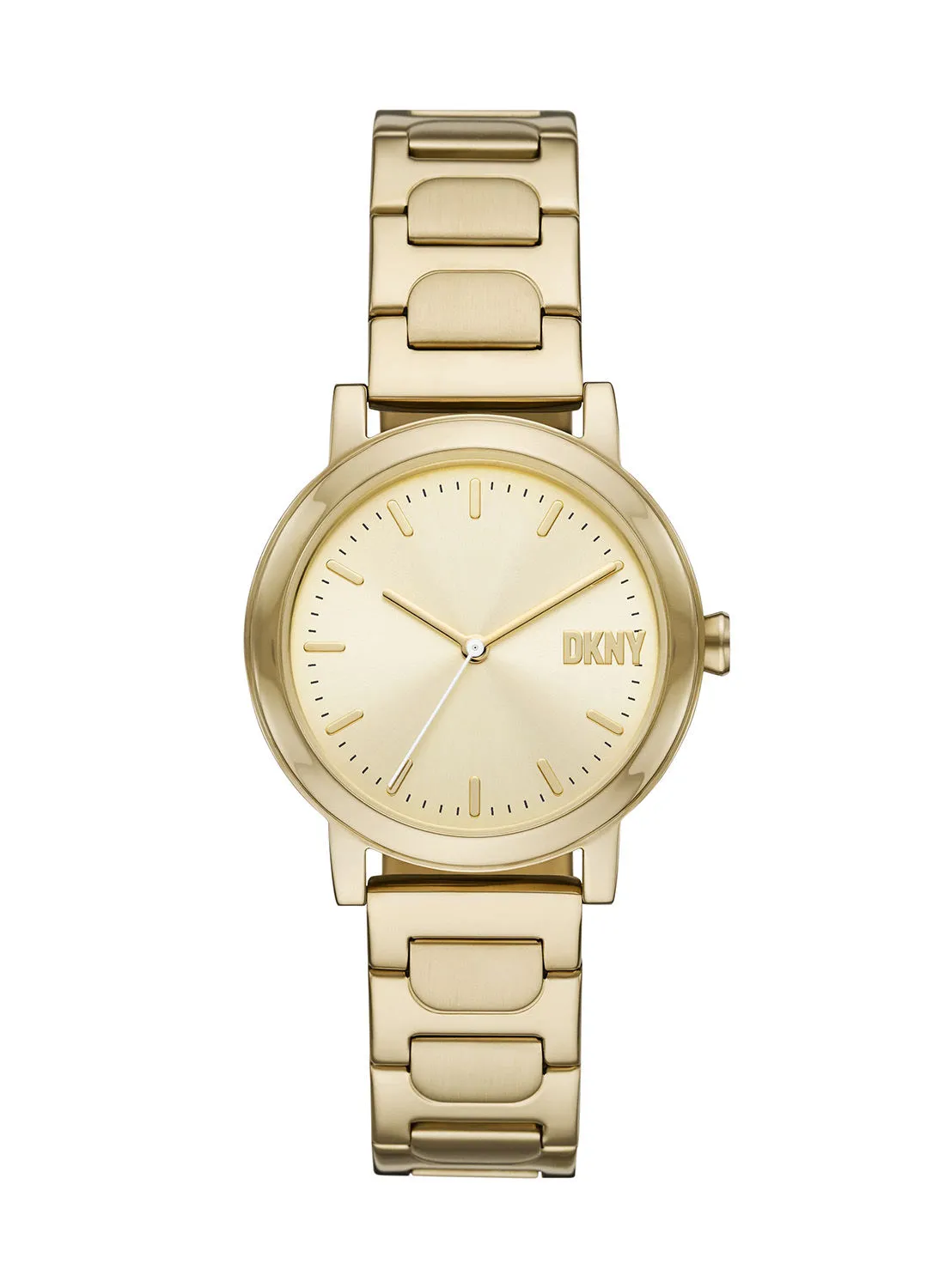 DKNY Women's Analog Round Shape Stainless Steel Wrist Watch NY6651 - 34 Mm