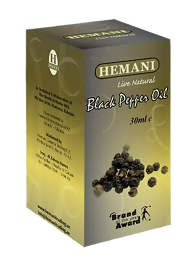 HEMANI Natural Black Pepper 30ml