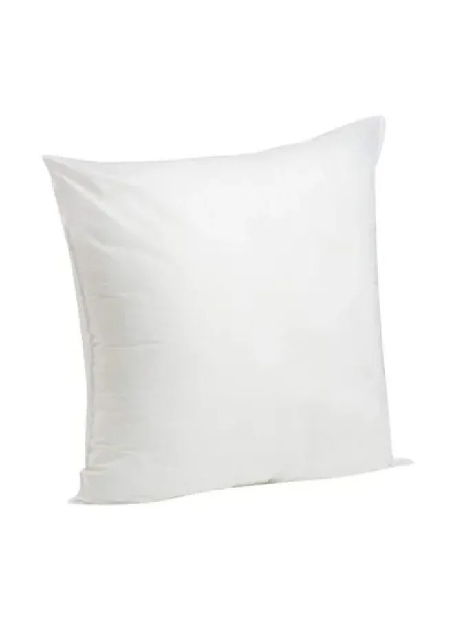 Hotel Linen Klub Cushion Filler-Fabric: Non Woven 70gsm-Filling: 250grms Hollow Siliconized Fiber Microfiber White 65x65cm