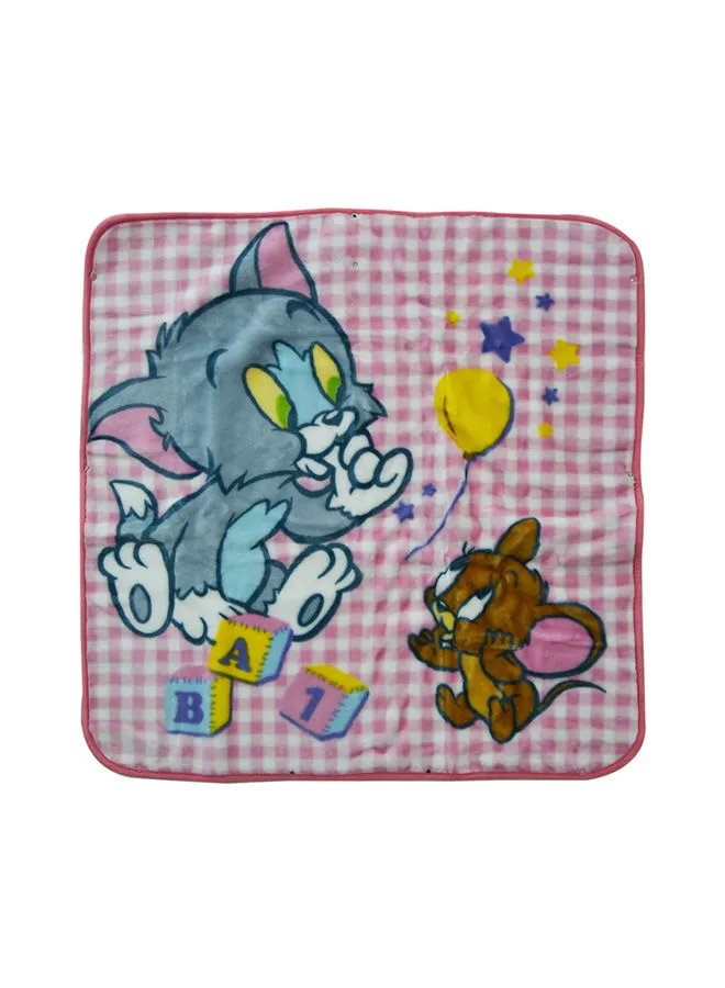 Warner Bros Tom & Jerry  Design Sac Blanket Polyester Multicolour 85x90cm