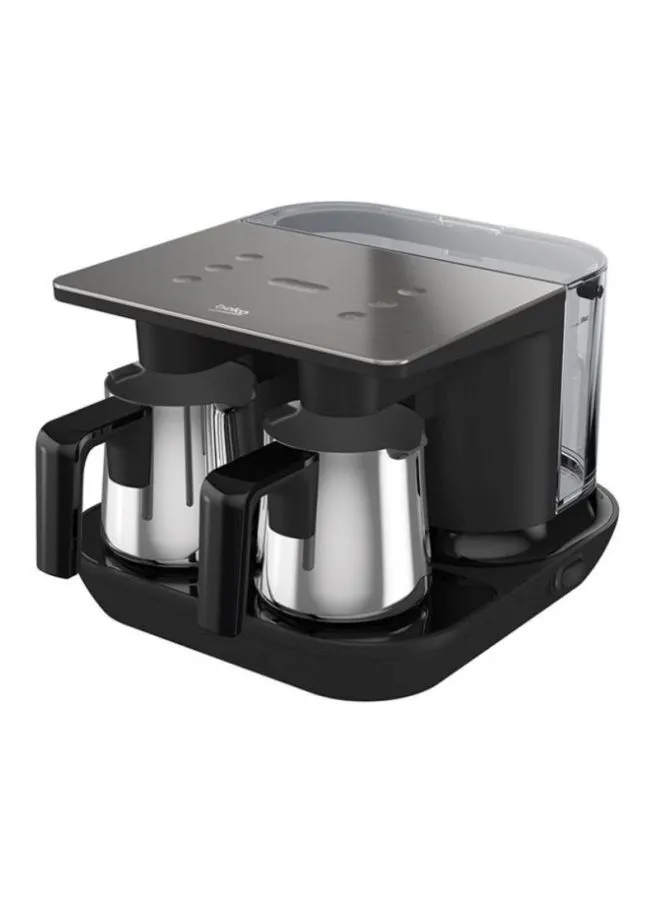 Beko Turkish Coffee Maker Double Pot 1100.0 W TKM-8961 A Black/Silver