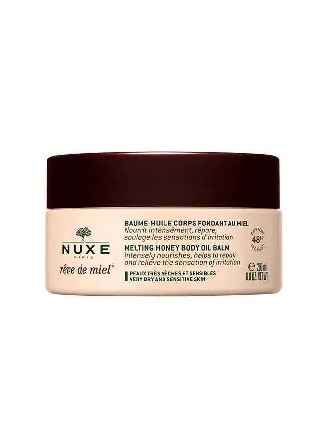 NUXE Rêve De Miel Nourishing Body Balm Oil 200ml