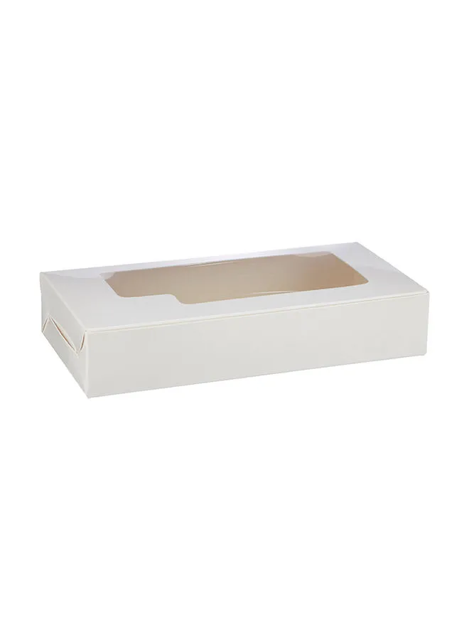 Hotpack Hotpack | Sweet Box Coated With Window 20X10Cm - 5 Pieces