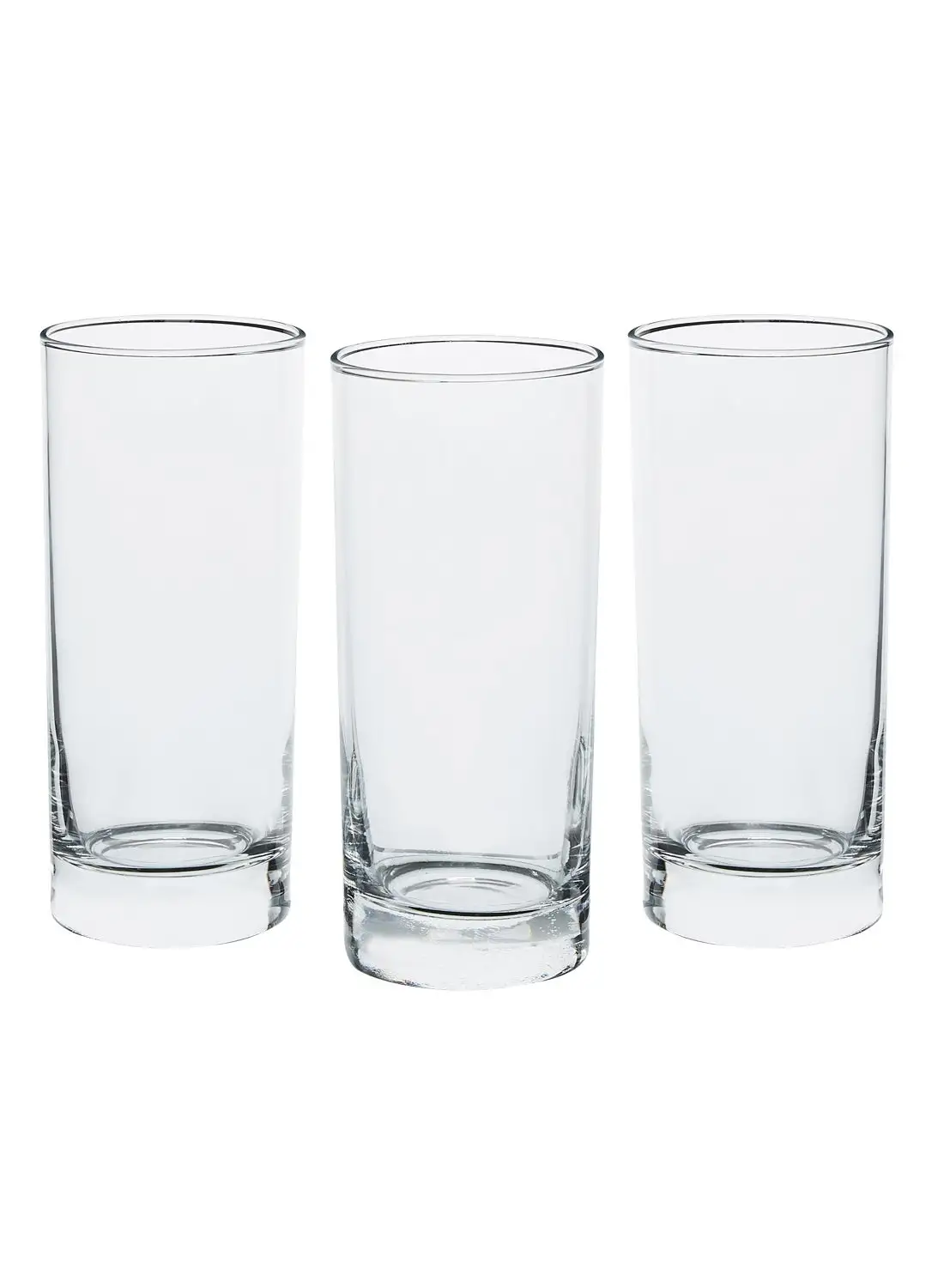 Bormioli Rocco 3-Piece Long Glass Set Clear 280ml