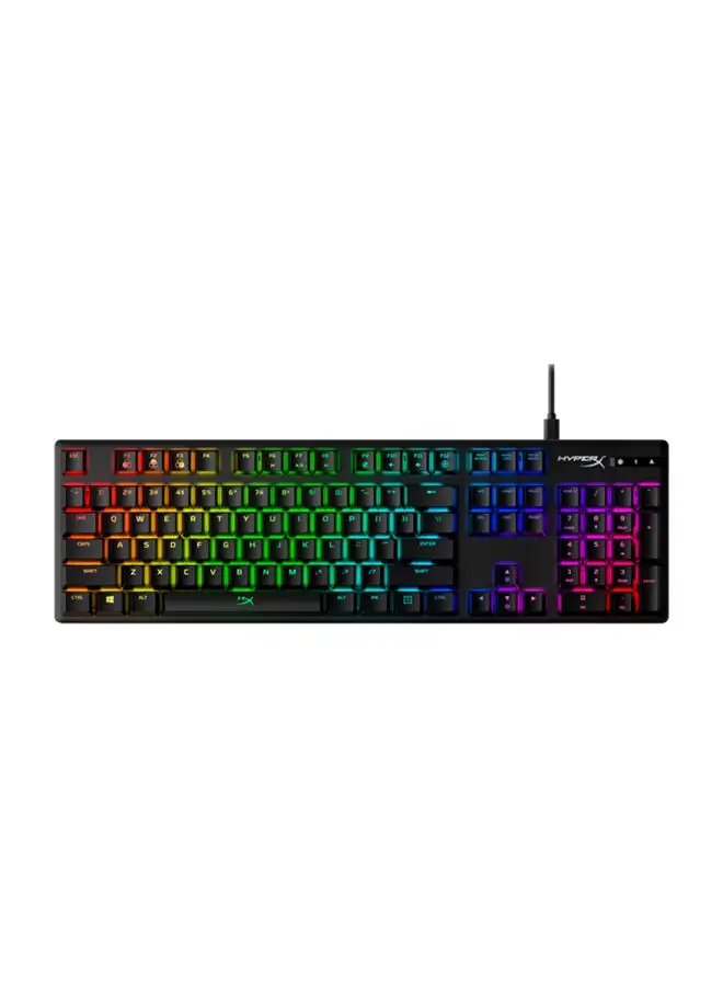 HYPERX Alloy Origins RGB Mechanical Gaming Keyboard With Cable Black