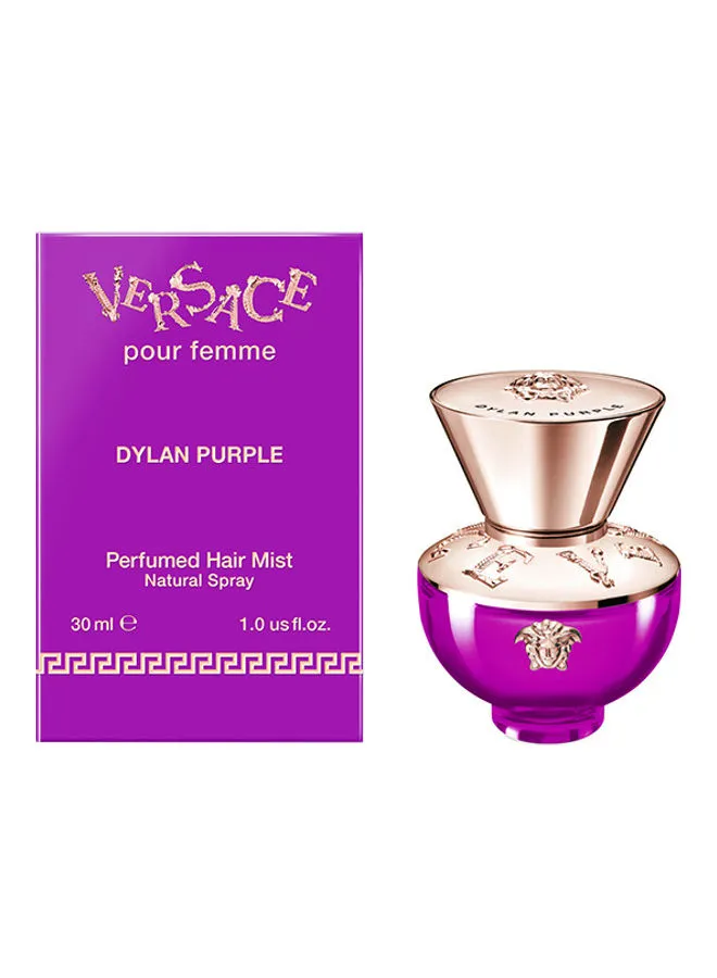 VERSACE DYLAN PURPLE PERFUMED HAIR MIST NATURAL SPRAY 30ml