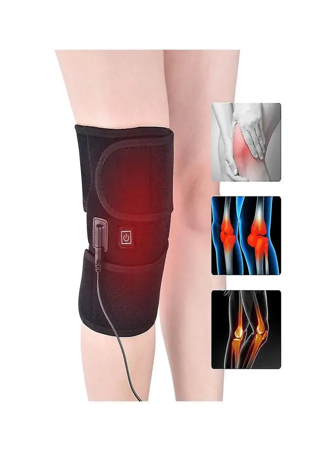 HTC Knee Heating Pads Brace Support Pads Thermal Heat Therapy Wrap Knee Massager