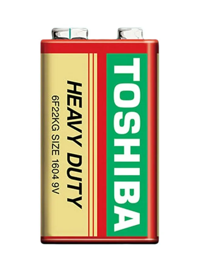 Toshiba Heavy Duty 9V Battery Multicolour