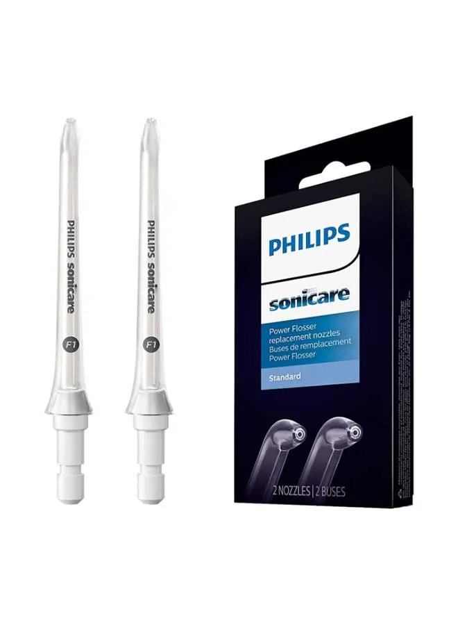 PHILIPS SONICARE Power Flosser F1 Standard Replacement Nozzles HX3042/00,