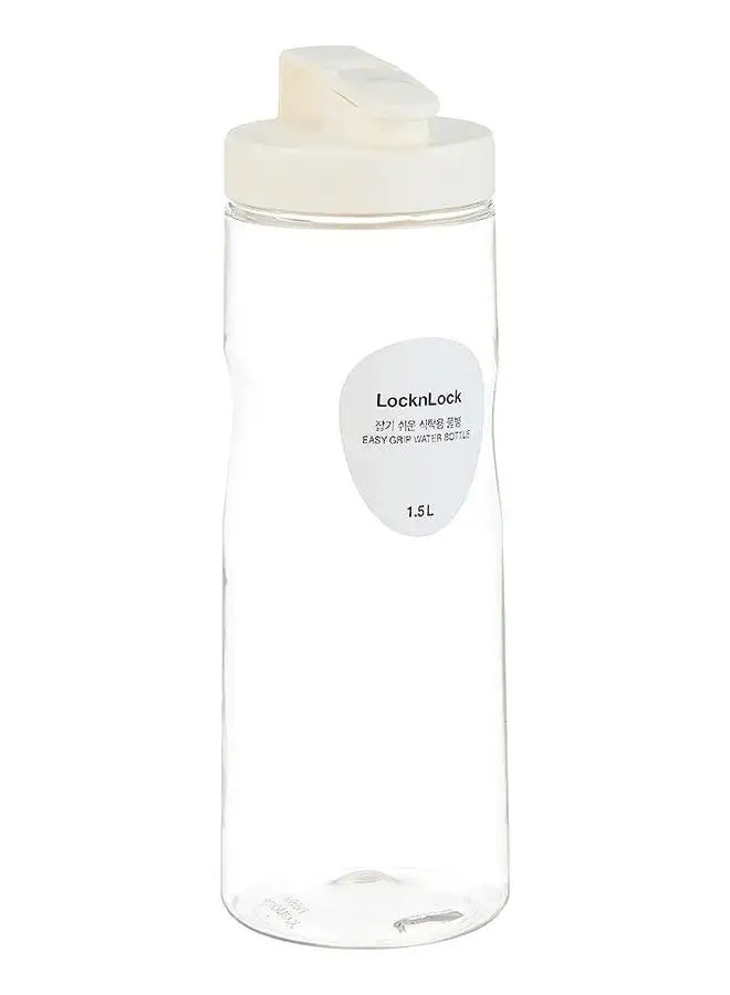 LocknLock Easy Grip Water Bottle 1.5L White