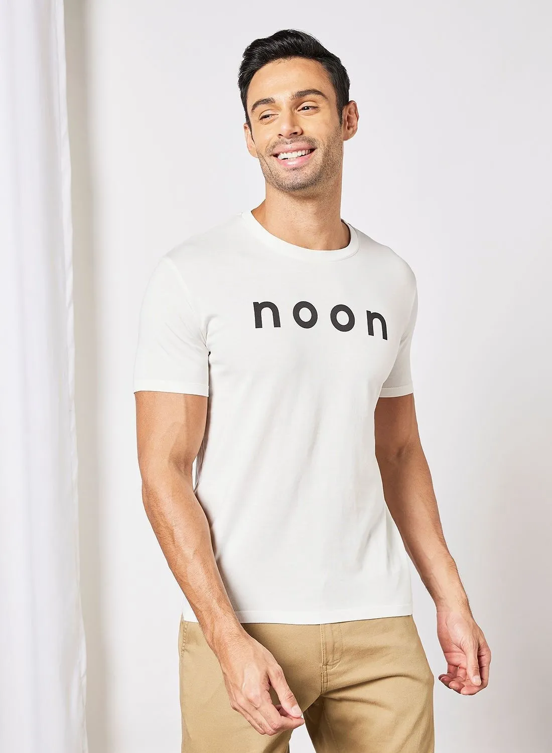 Noon Merch Unisex Supima Cotton T-Shirts With Logo Print