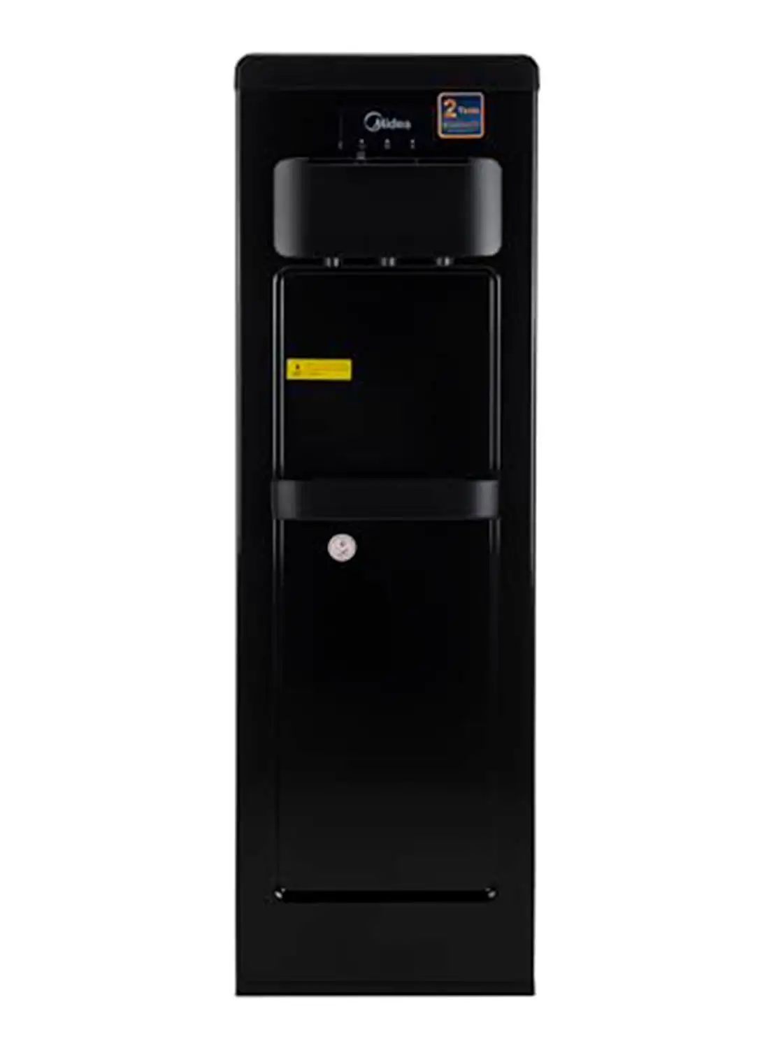 Midea Top Loading Water Dispenser,3-taps Equipped with Hot Cold And Ambient Temperature, Floor Standing, Child Safety Lock for Faucet, Best Home, Office & Pantry YL1917SAE-BK Black