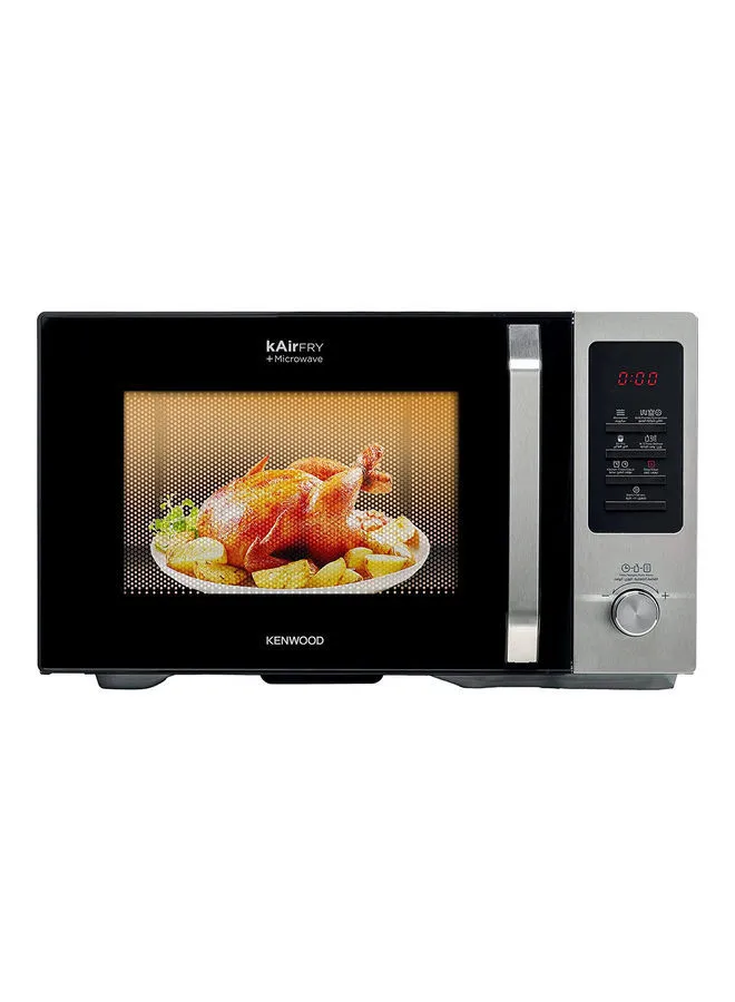 KENWOOD 4 In 1 Microwave Oven Air Fryer Grill Convection With 19 Preset Programs Digital Display 5 Power Levels Defrost Function 95 Minutes Timer Clock Function 30 L 1000 W MWA30.000BK Black