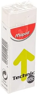 Maped Technic 600 Eraser Erase (Green, White, 1 Unit)