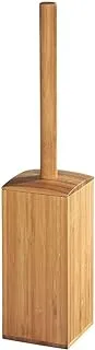 iDesign Formbu Bamboo Toilet Bowl Brush and Holder Set - 3.6