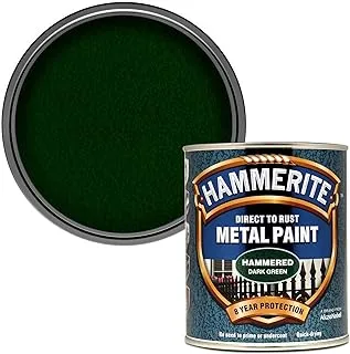 Hammerite Metal Paint Hammered Dark Green 750Ml