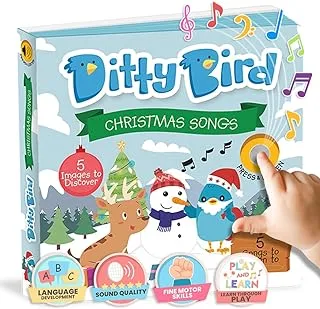 Our Best Interactive Christmas Songs Book for Babies. Musical Book for Toddler. Board Books for one Year Old. Christmas Gift for one Year Old Girl boy