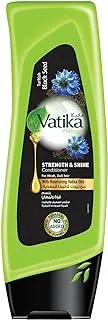 Vatika Naturals Turkish Black Seed Strength & Shine Conditioner 400ml | Intense Nourishment | Prevents Frizz | For Weak, Dull Hair