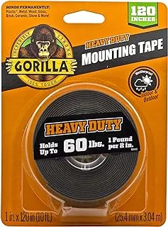 Gorilla Heavy Duty Double Sided Mounting Tape XL, 1