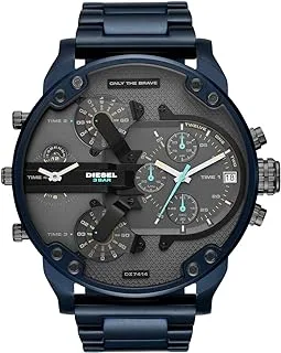 Diesel Men's Mr. Daddy Chronograph, 57 mm Case Size, Stainless Steel Watch