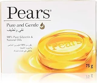 Pears Pure & Gentle Bathing Soap Bar, 75 Gm