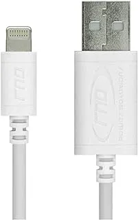 RND Apple Certified Lightning USB 6ft Cable for iPhone (10/X/8/8 Plus/7/7 Plus/6/6 Plus/6S /6S Plus/5/5S/5C/SE) iPad (Pro/Air/Mini) and iPod Data Sync and Charge Cable (6 feet/1.8M/White)